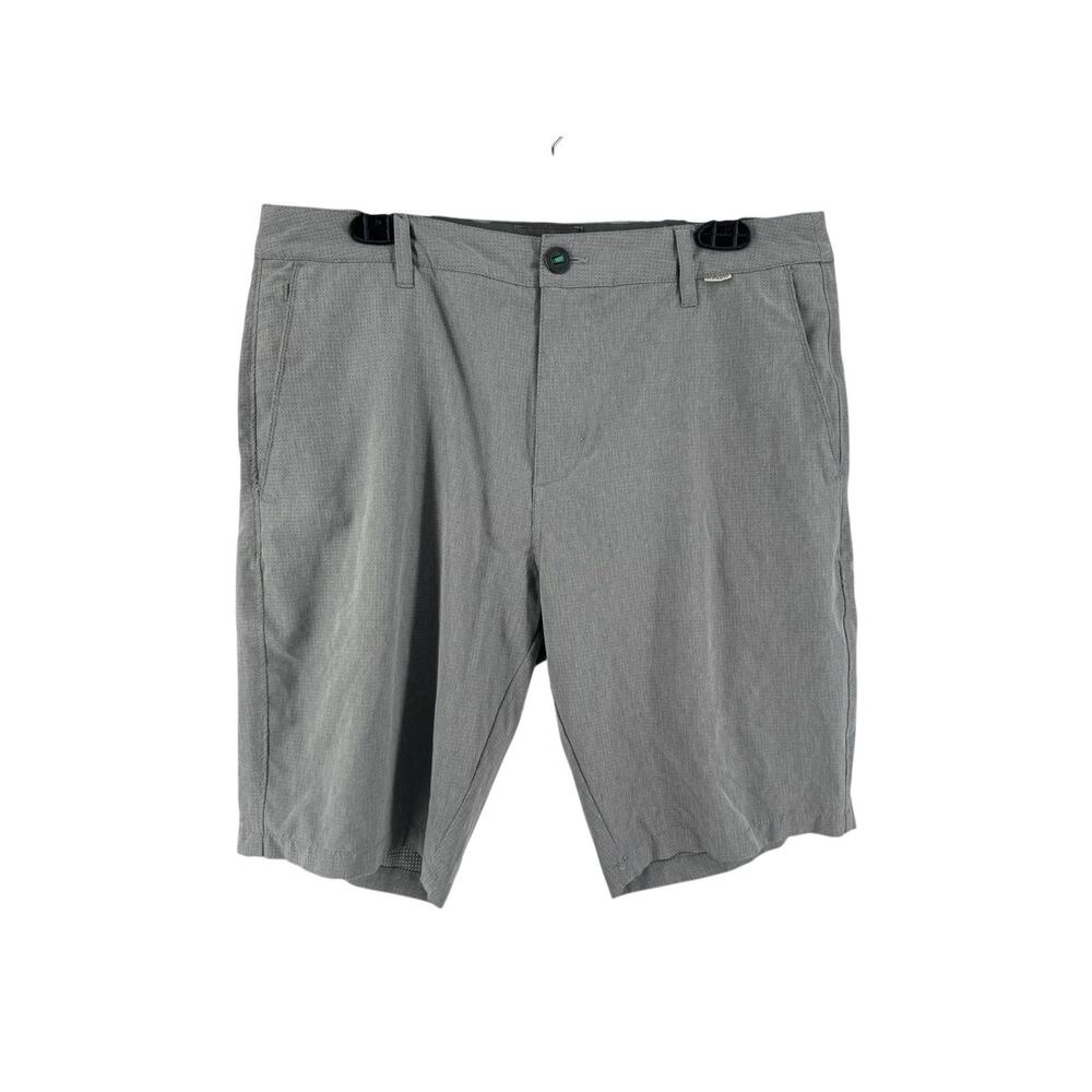 Linksoul Men’s Gray Boardwalker AC Shorts Breathable Stretch Shorts‎ Size 32